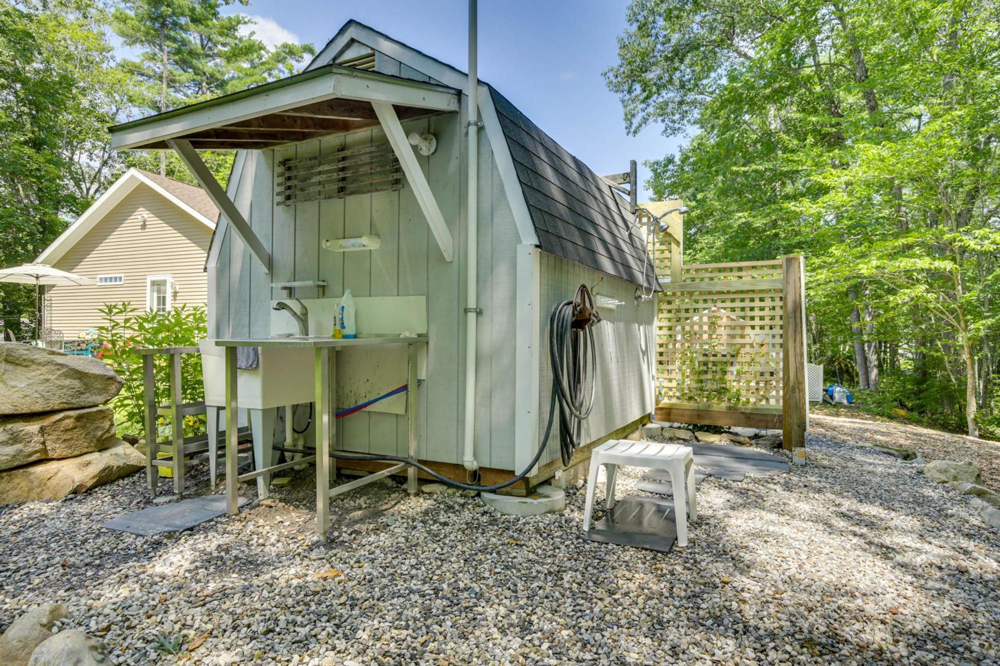 Maine Cottage With Dock And Kayaks, Near Augusta! Εξωτερικό φωτογραφία