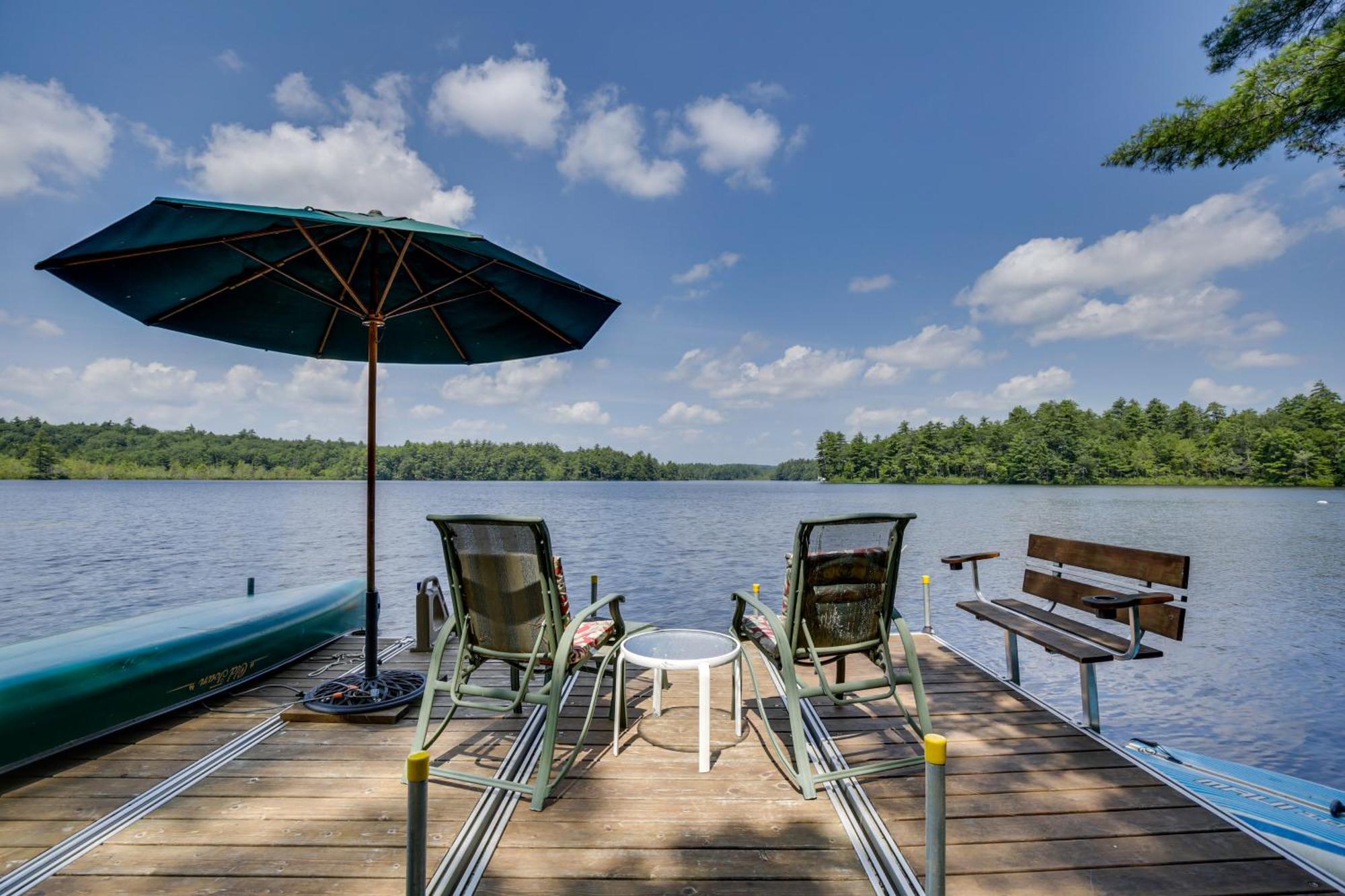 Maine Cottage With Dock And Kayaks, Near Augusta! Εξωτερικό φωτογραφία