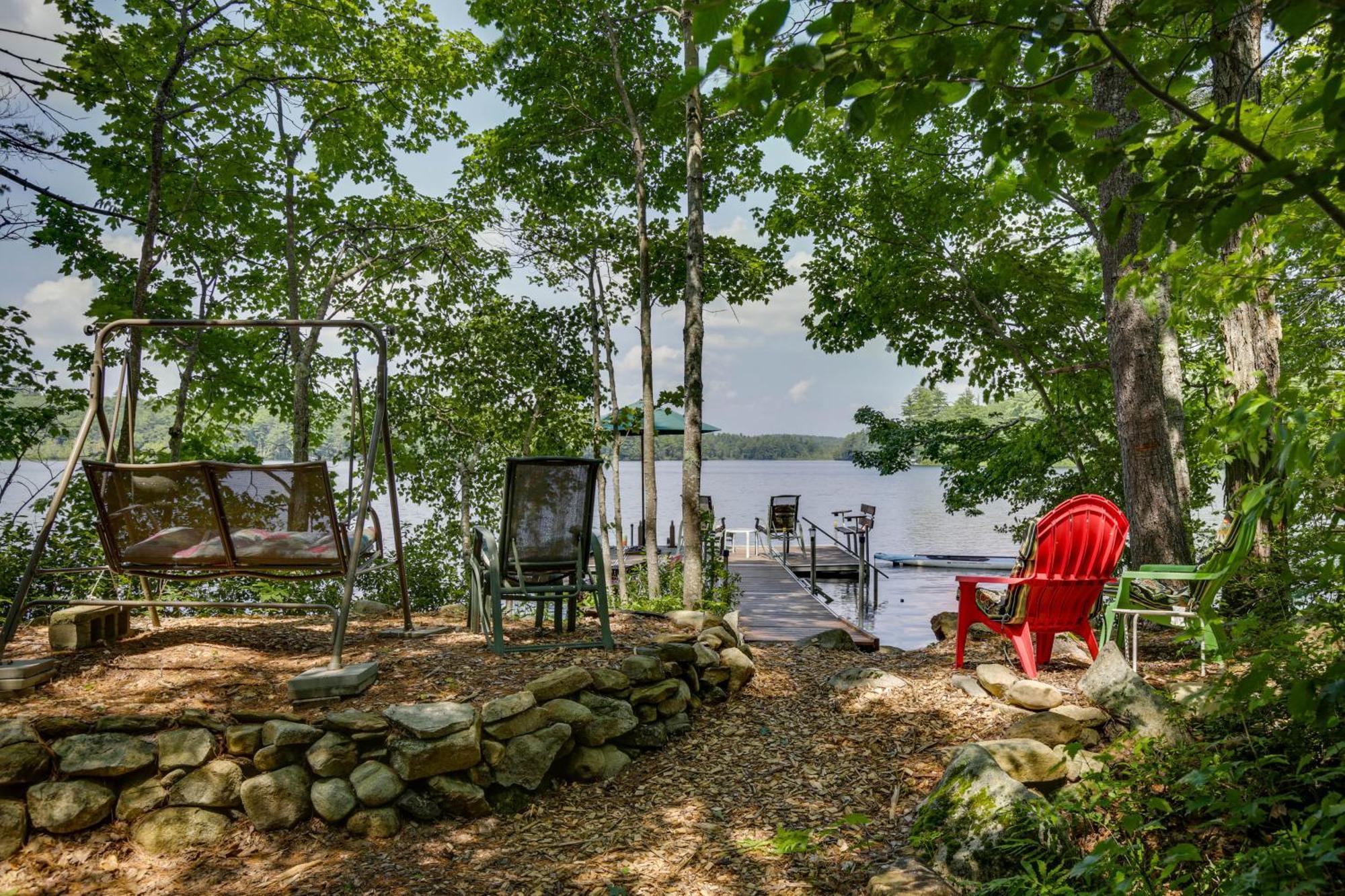 Maine Cottage With Dock And Kayaks, Near Augusta! Εξωτερικό φωτογραφία