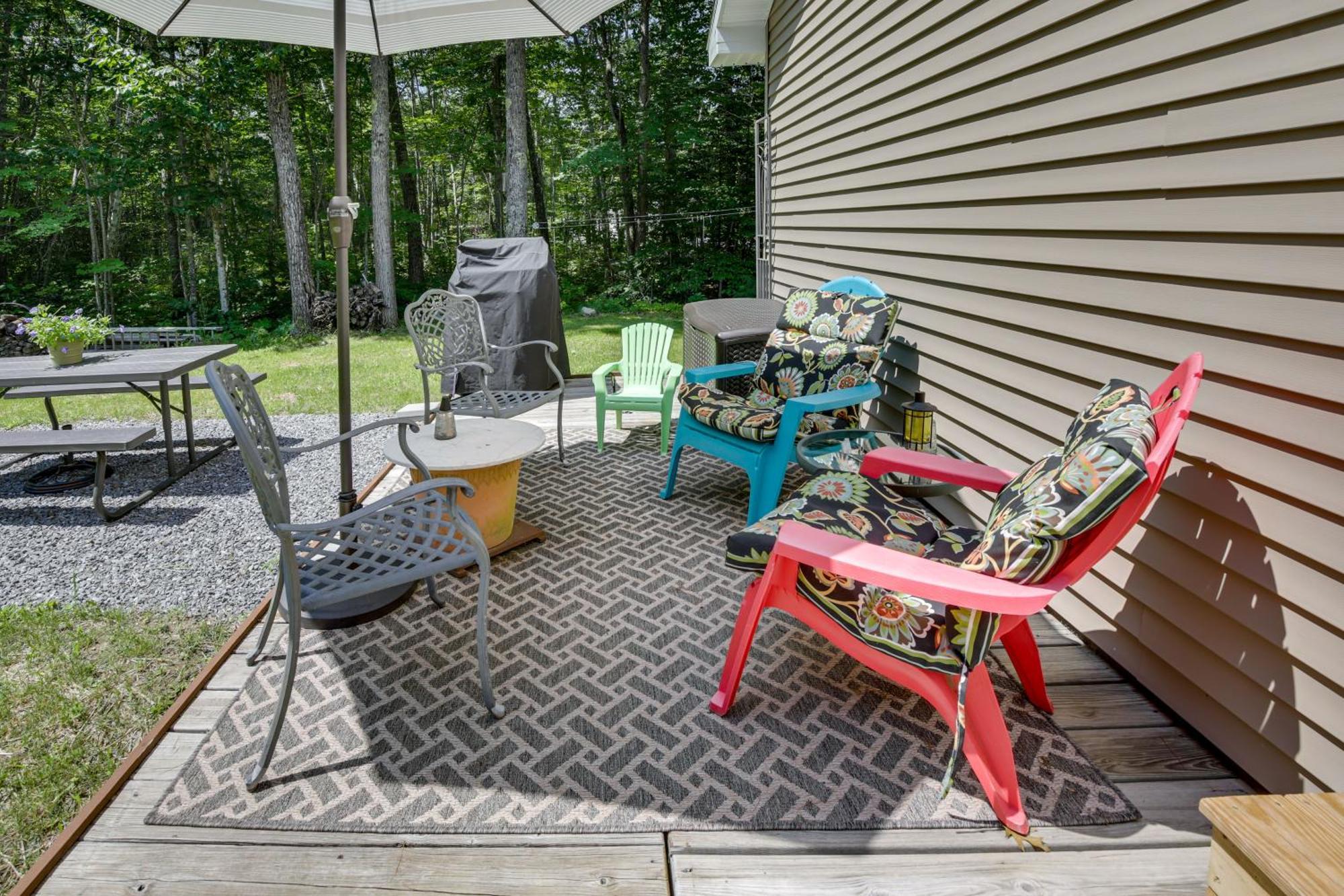 Maine Cottage With Dock And Kayaks, Near Augusta! Εξωτερικό φωτογραφία